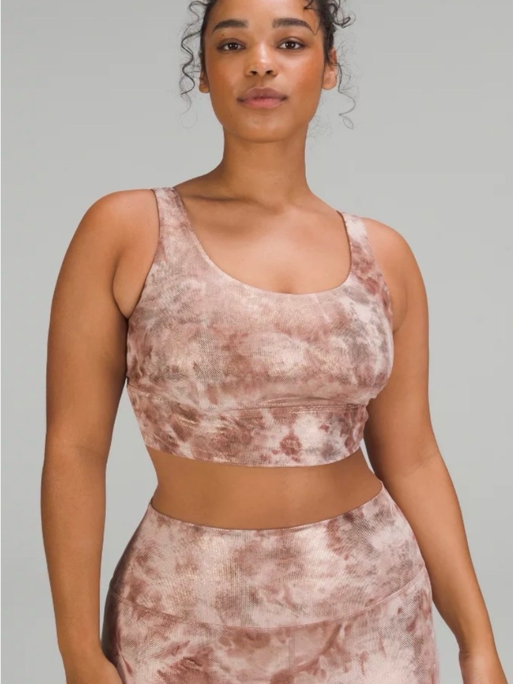 lululemon athletica Align Bra *Light Suppor Tie-Dye Scoop Sports Bra